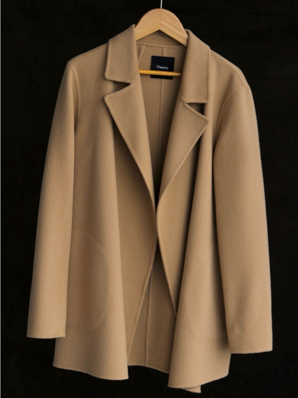 Theory Wool Cashmere Coat - Picture 2 of 10
